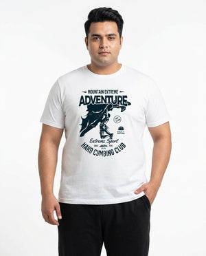Mountain Extereme Adventure Plus Size Men Premium Tee