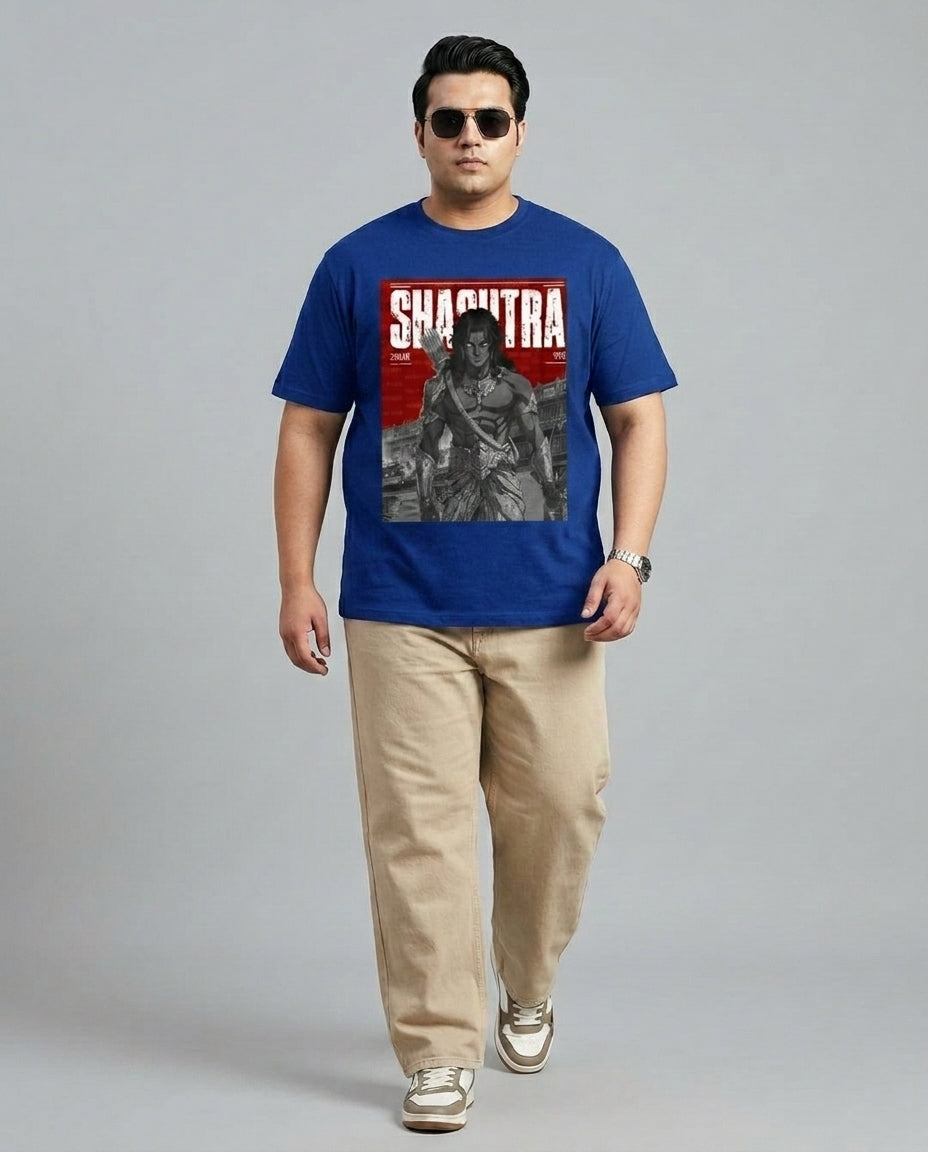Shastra Plus Size Men Premium Tee