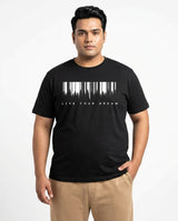 Live Your Dream Plus Size Men Premium Tee