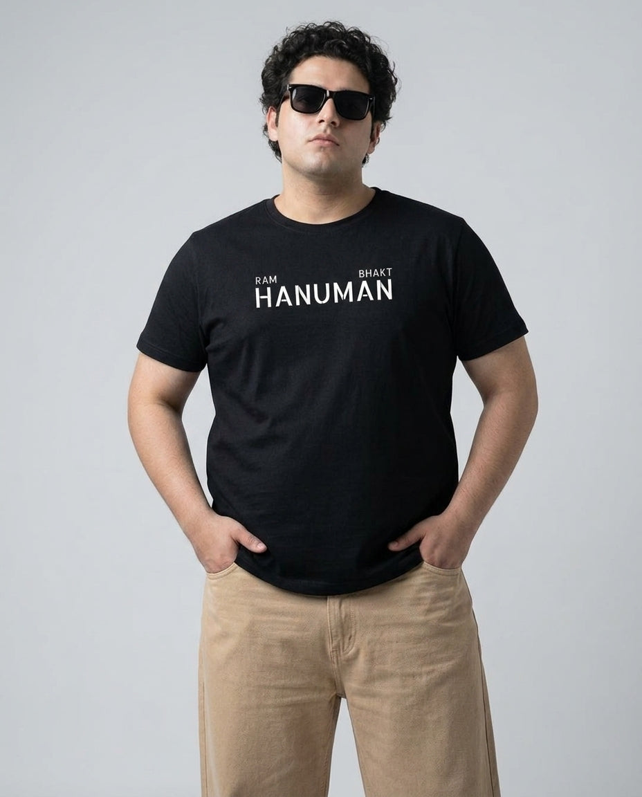 Hanuman Plus Size Men Premium Tee
