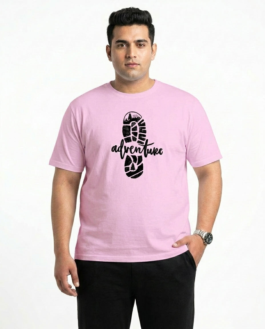 Adventure Plus Size Men Premium Tee