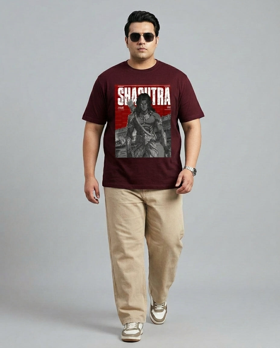 Shastra Plus Size Men Premium Tee