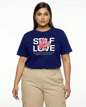 Self Love Plus Size Women Premium Tee