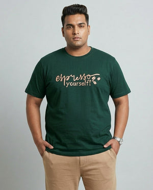 Expresso Yourself Plus Size Men Premium Tee
