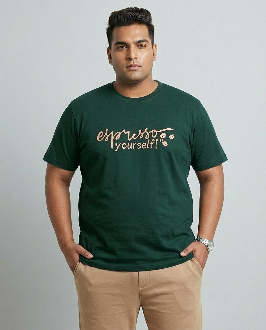 Expresso Yourself Plus Size Men Premium Tee