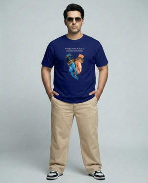 Where Shiva is peace Plus Size Men Premium Tee