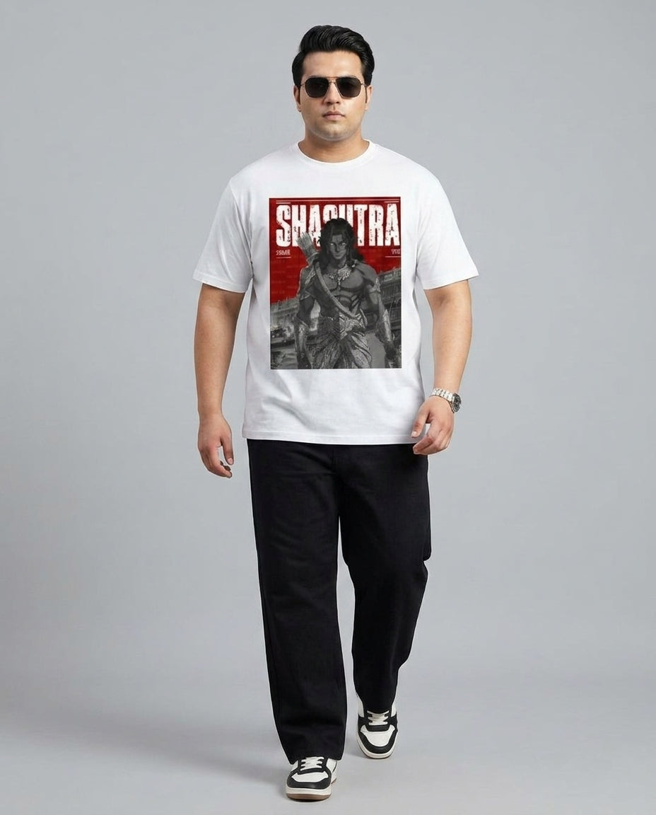 Shastra Plus Size Men Premium Tee