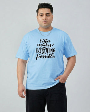 Coffee Makes Every things Plus Size Men Premium Tee