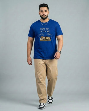 How To Catch me Plus Size Men Premium Tee