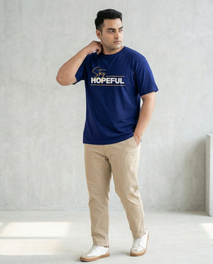 Stay Hopeful Plus Size Men Premium Tee