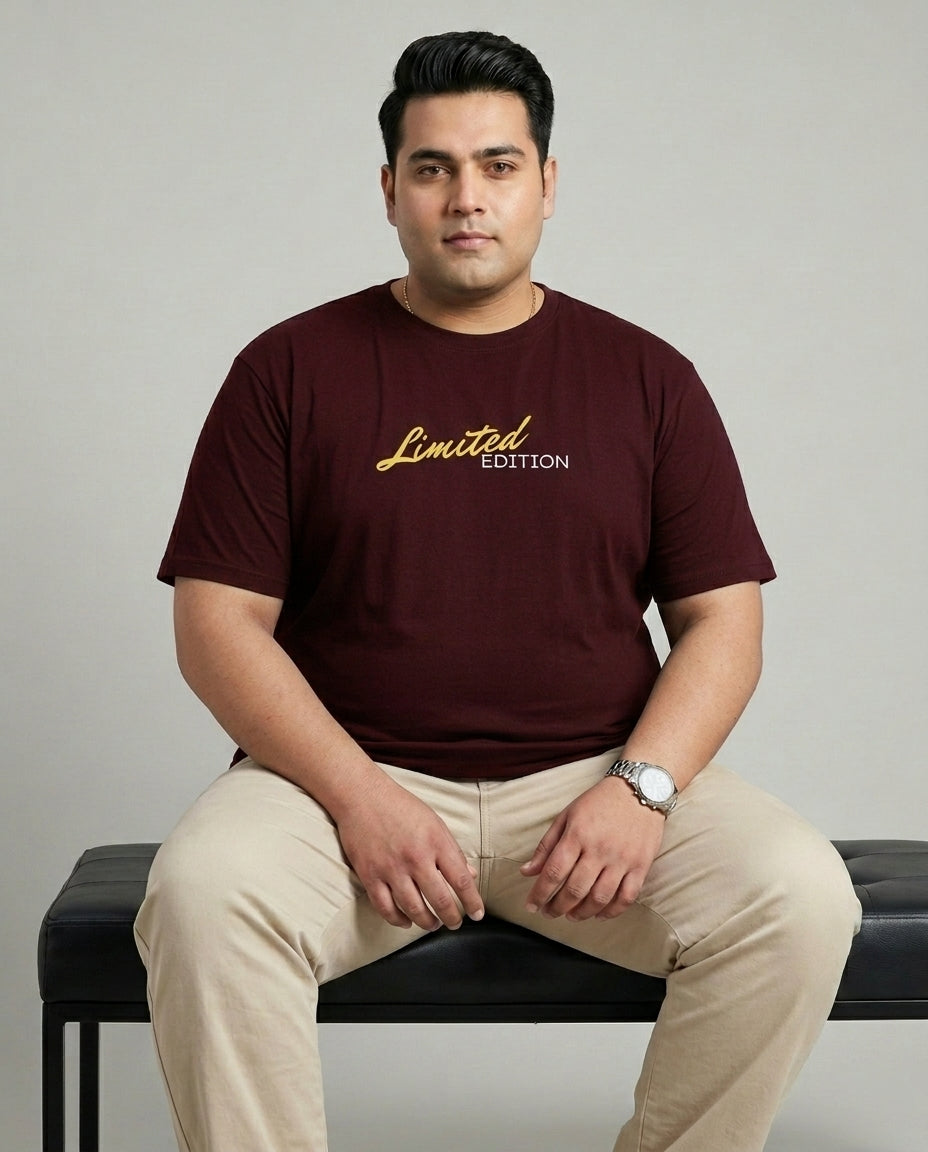 Limited Edition Plus Size Men Premium Tee