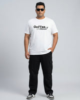 Coffee Mode Plus Size Men Premium Tee