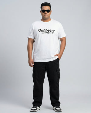 Coffee Mode Plus Size Men Premium Tee