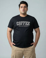 Coffee Weather Plus Size Men Premium Tee