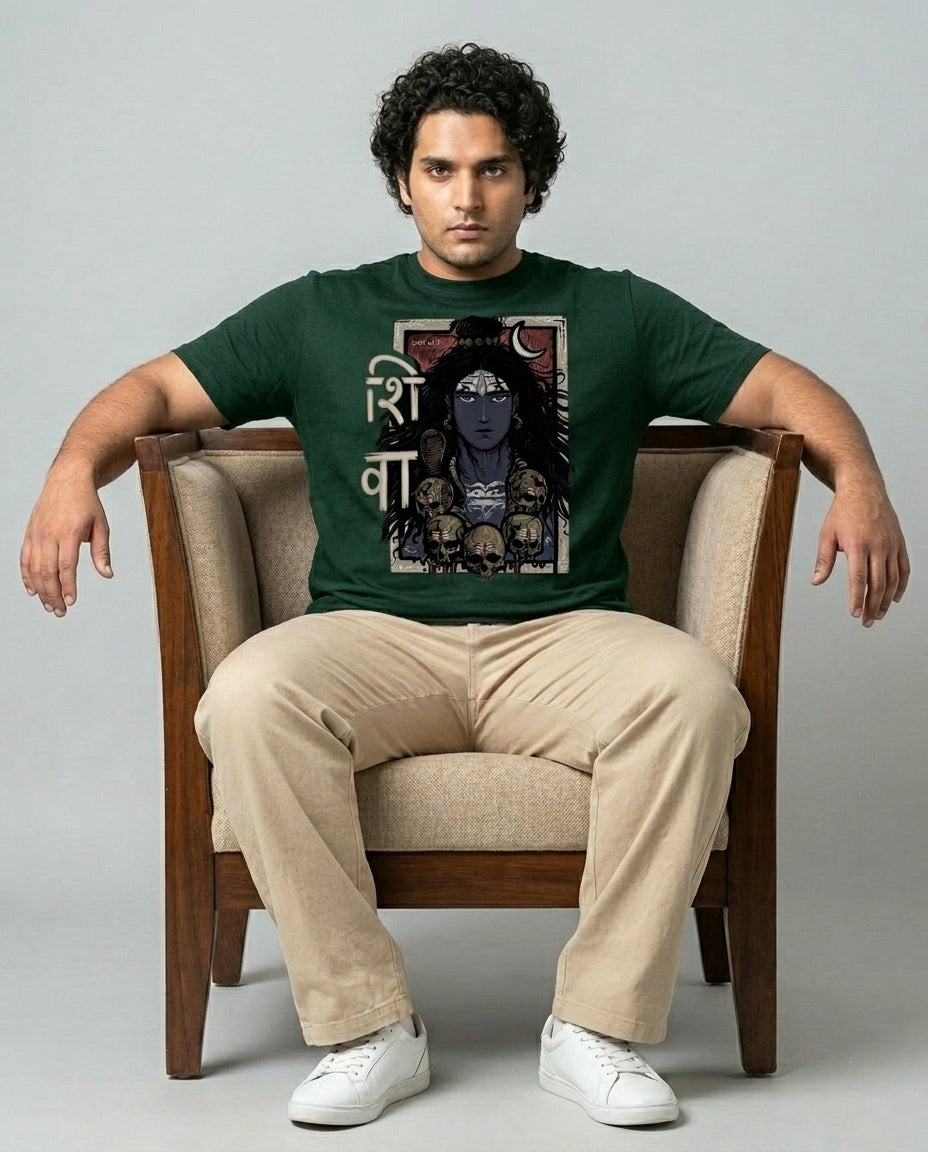 Shiva Plus Size Men Premium Tee