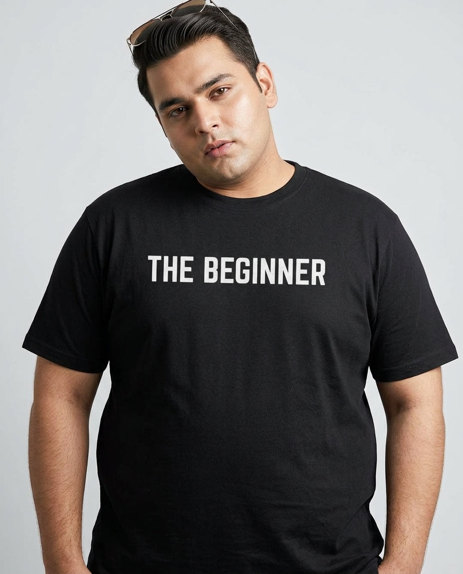 The Beginner Plus Size Men Premium Tee