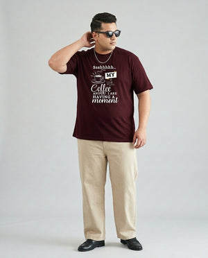 My Coffee Plus Size Men Premium Tee