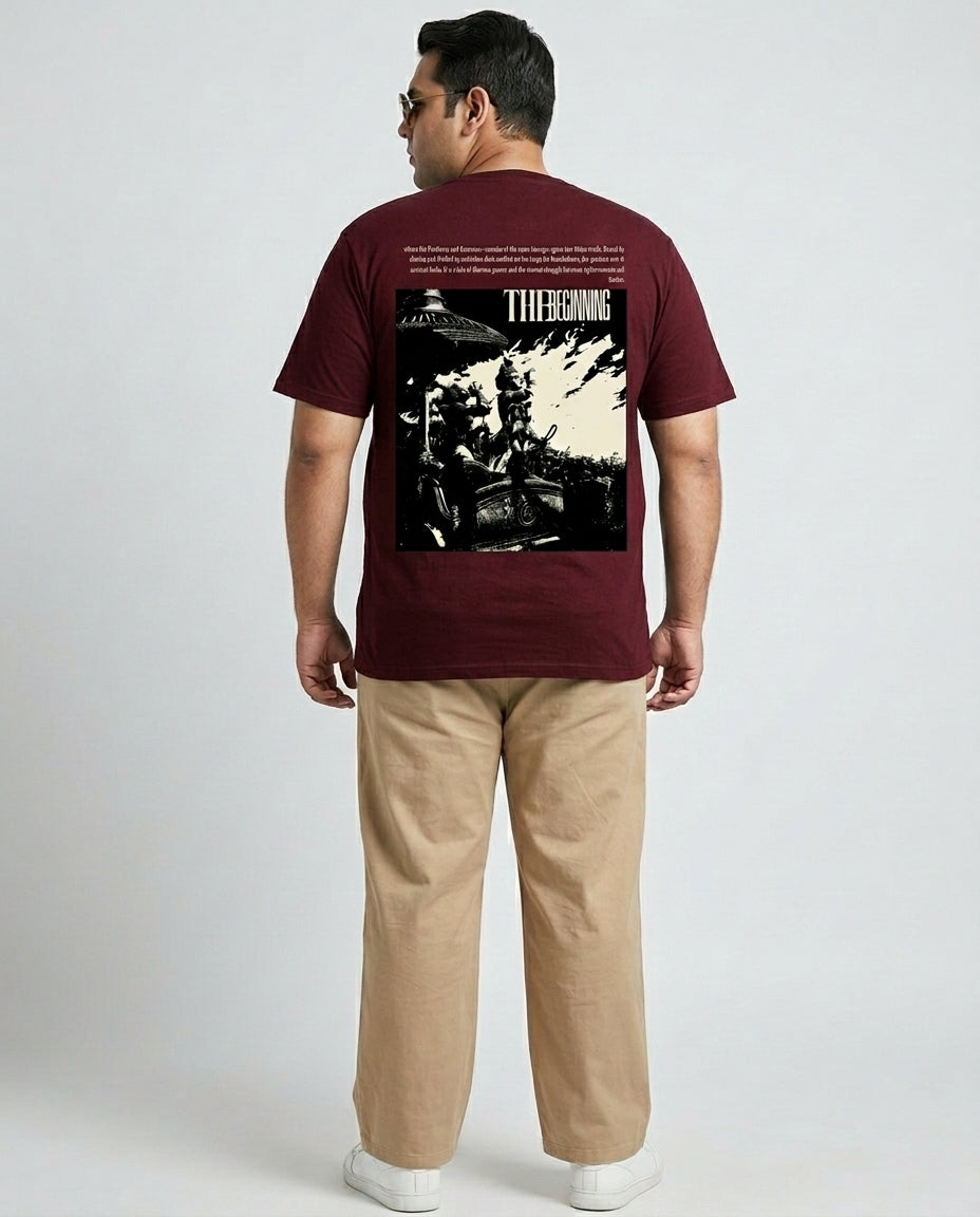 The Beginner Plus Size Men Premium Tee