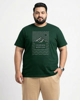 Explore More Worry Less Plus Size Men Premium Tee