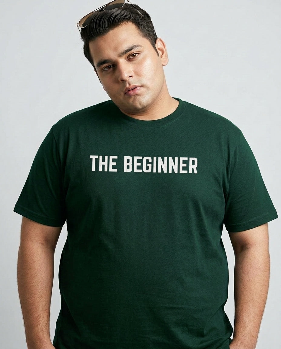 The Beginner Plus Size Men Premium Tee