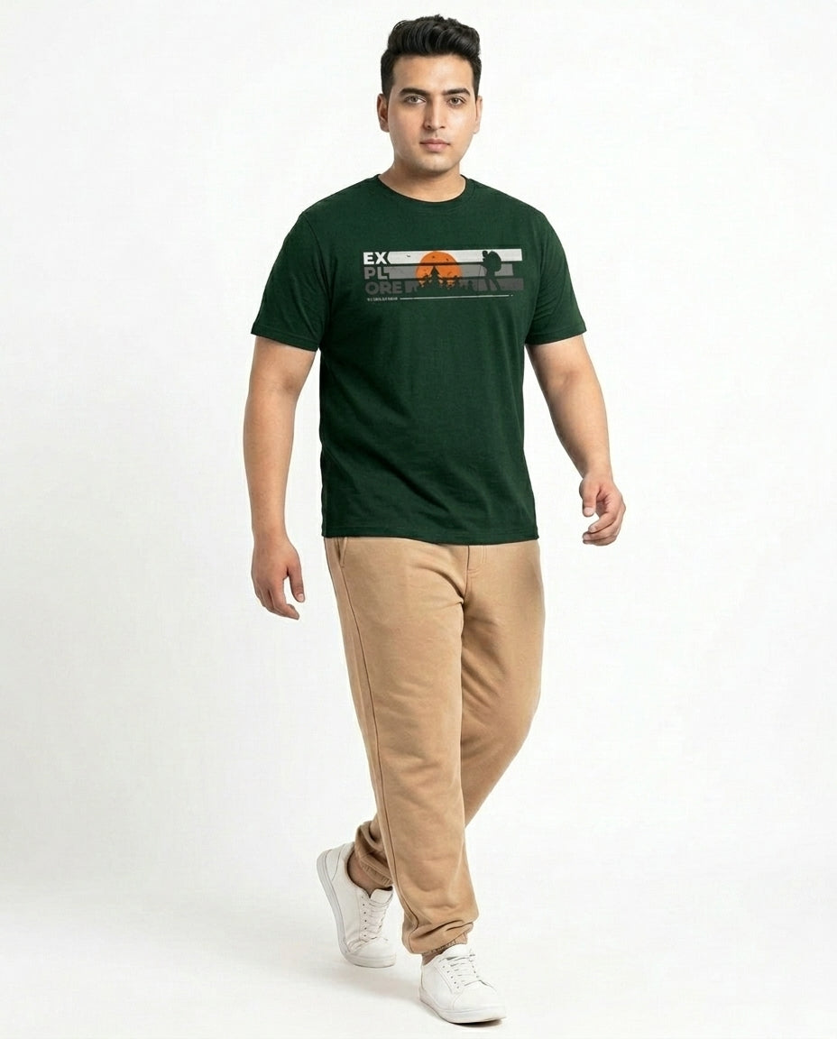 The Great Outdoor Plus Size Men Premium Tee