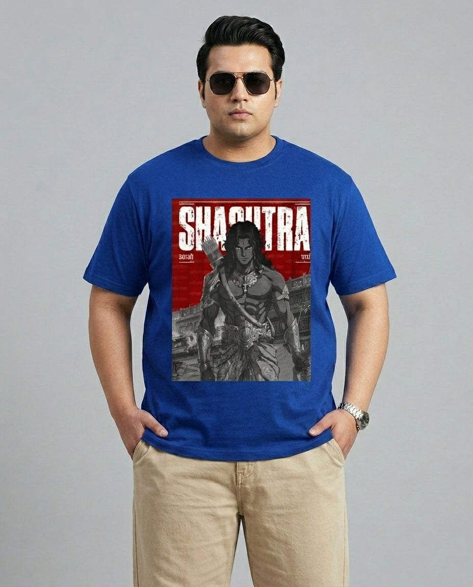 Shastra Plus Size Men Premium Tee