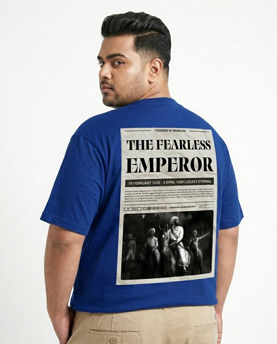 Fearless Emperor Plus Size Men Premium Tee