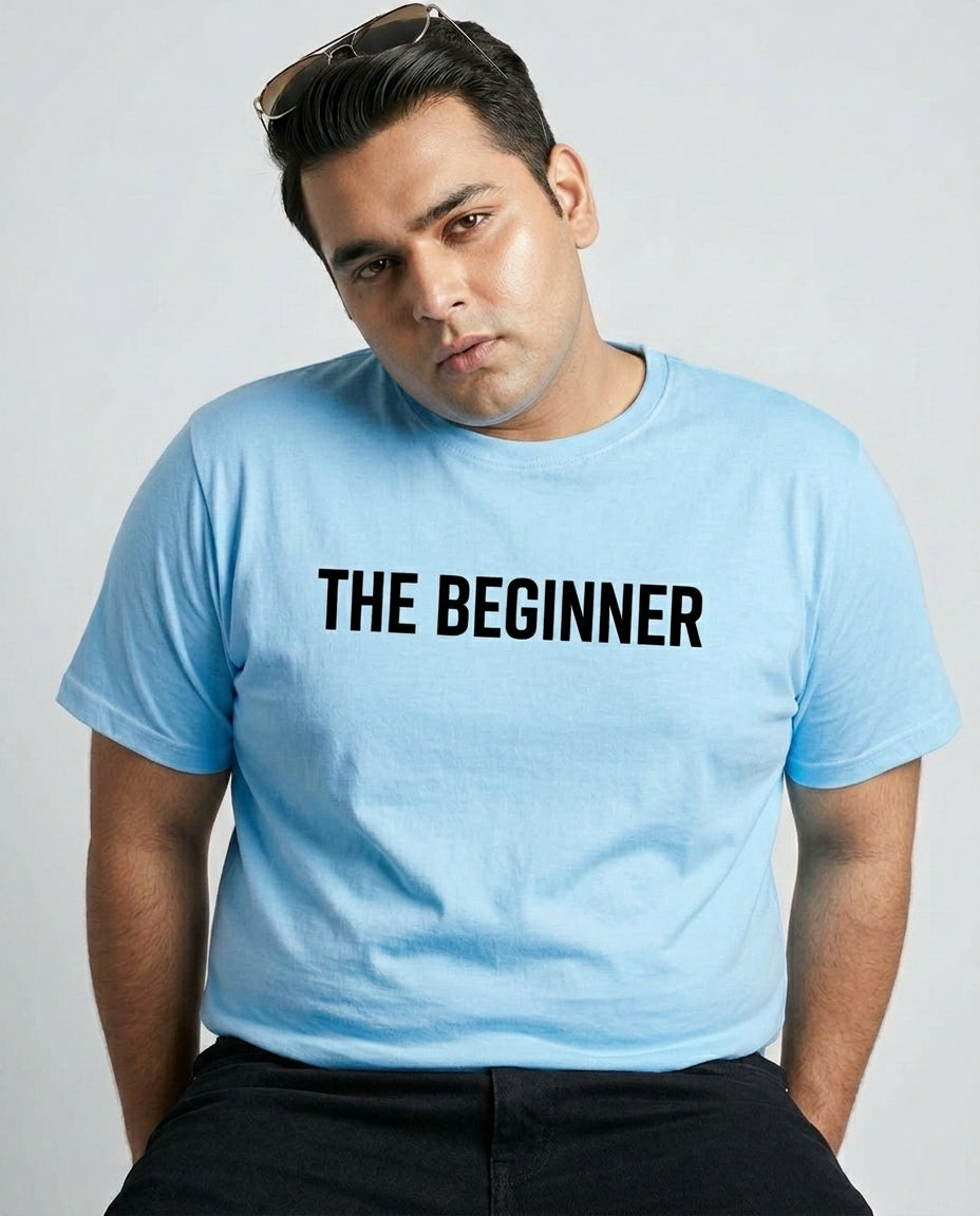 The Beginner Plus Size Men Premium Tee