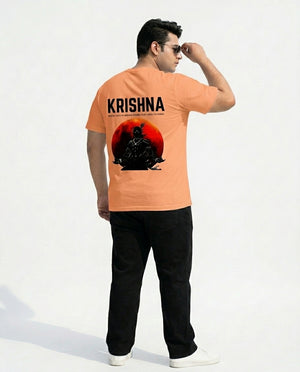 Krishna Plus Size Men Premium Tee