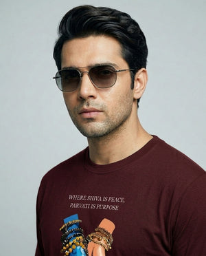 Where Shiva is peace Plus Size Men Premium Tee