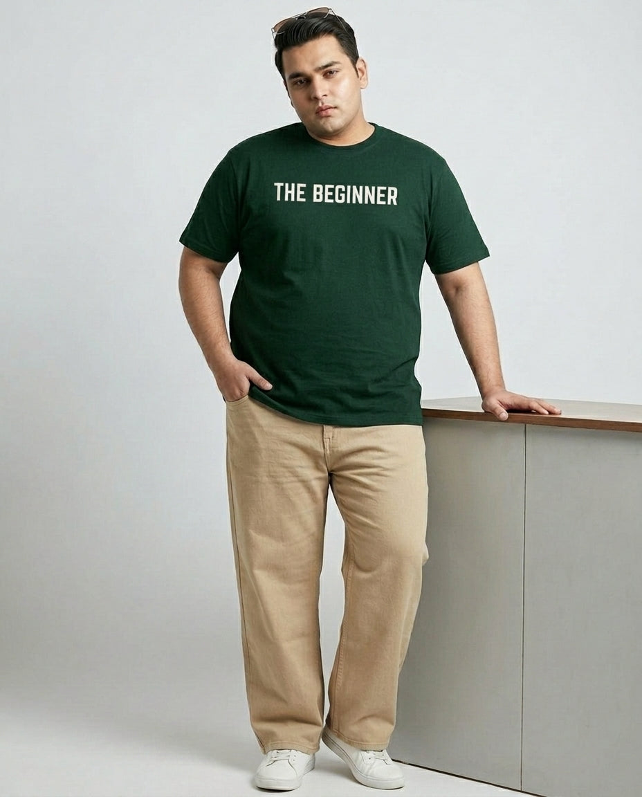 The Beginner Plus Size Men Premium Tee