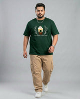 Life Happens, Coffee Helps Plus Size Men Premium Tee