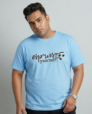 Expresso Yourself Plus Size Men Premium Tee