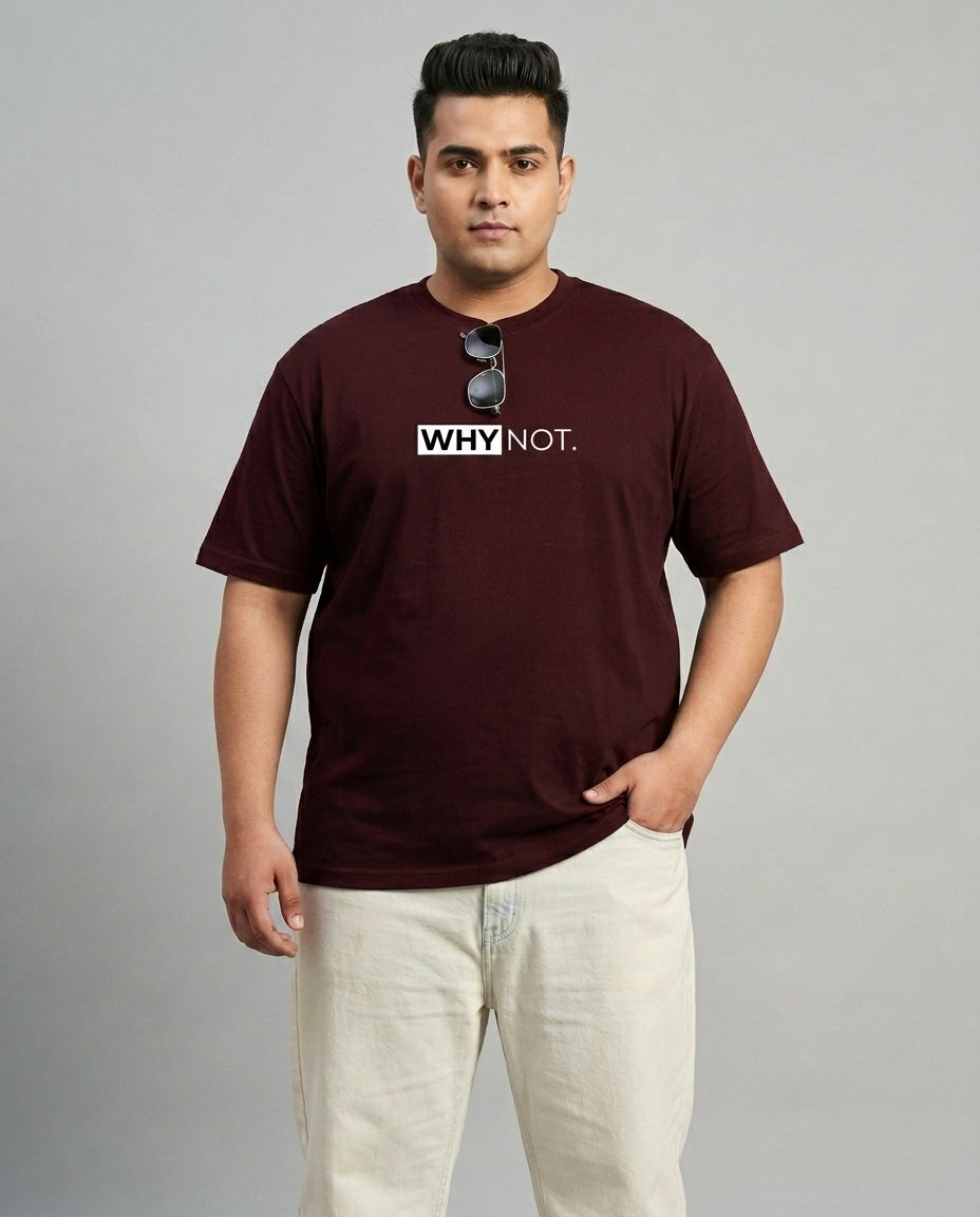 Why Not Plus Size Men Premium Tee