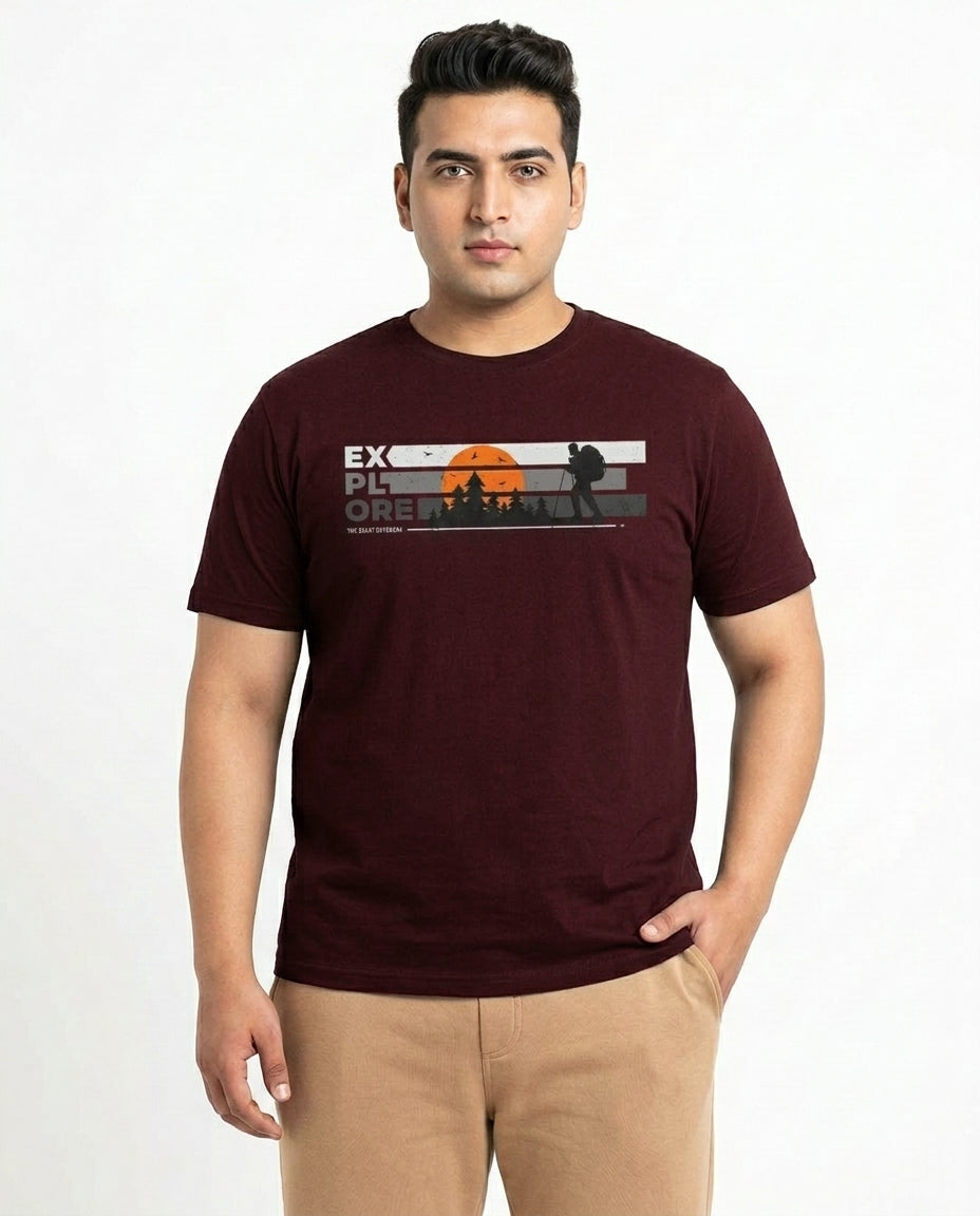 The Great Outdoor Plus Size Men Premium Tee