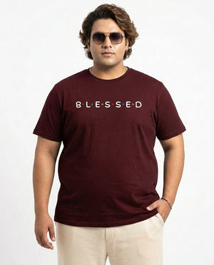 Blessed Plus Size Men Premium Tee