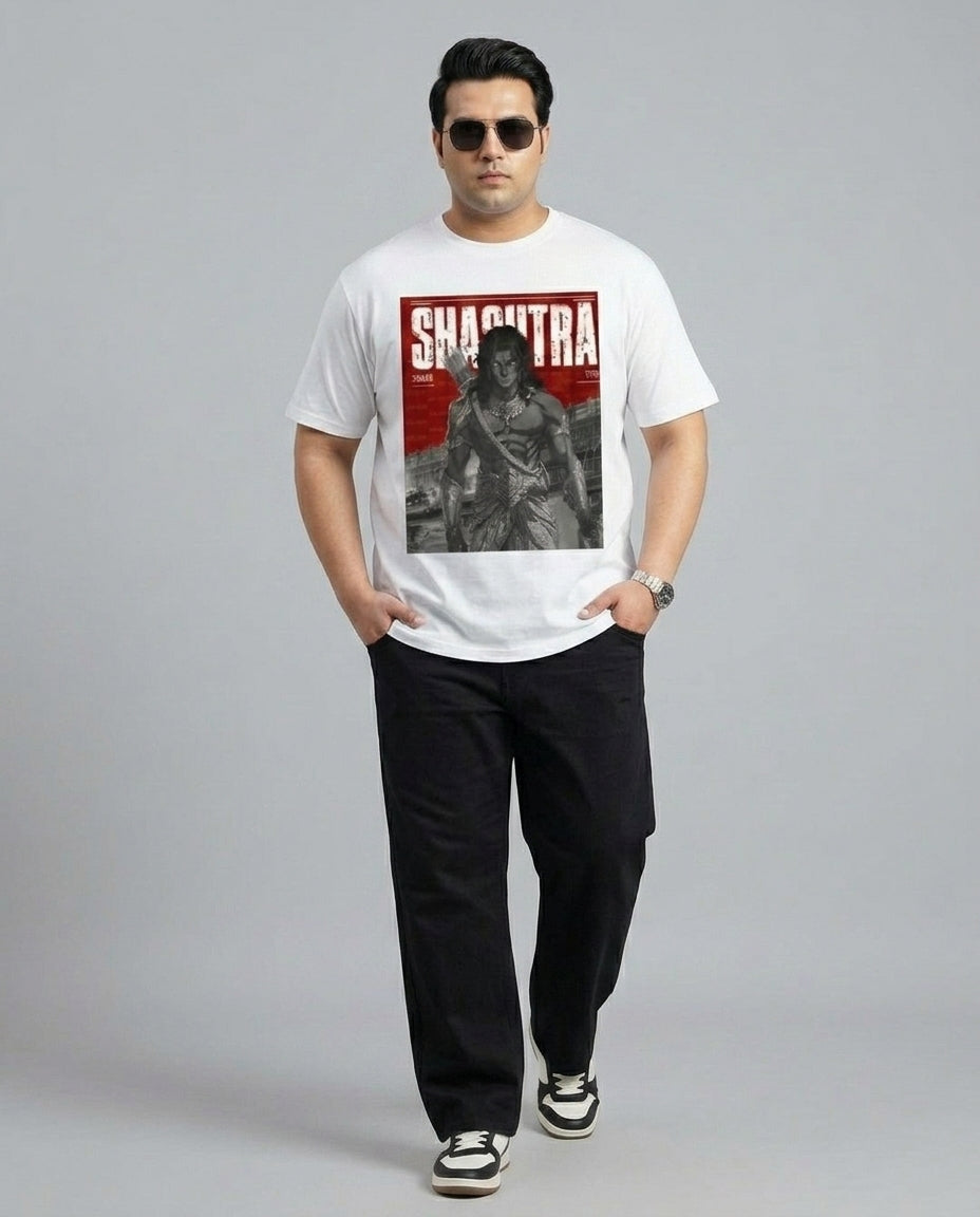 Shastra Plus Size Men Premium Tee