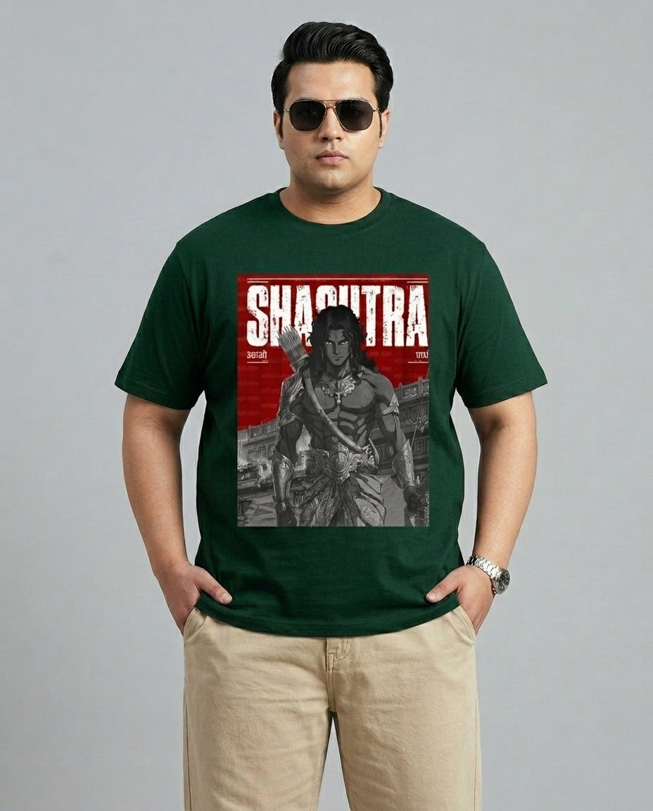Shastra Plus Size Men Premium Tee