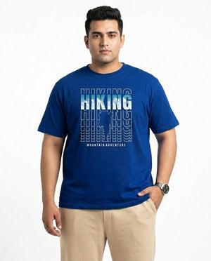 Hiking Plus Size Men Premium Tee