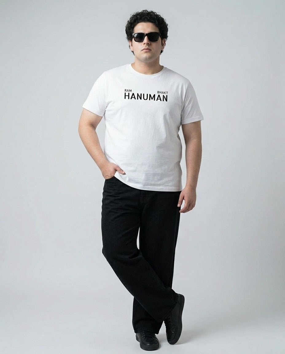 Hanuman Plus Size Men Premium Tee