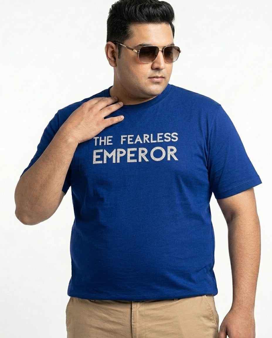 Fearless Emperor Plus Size Men Premium Tee