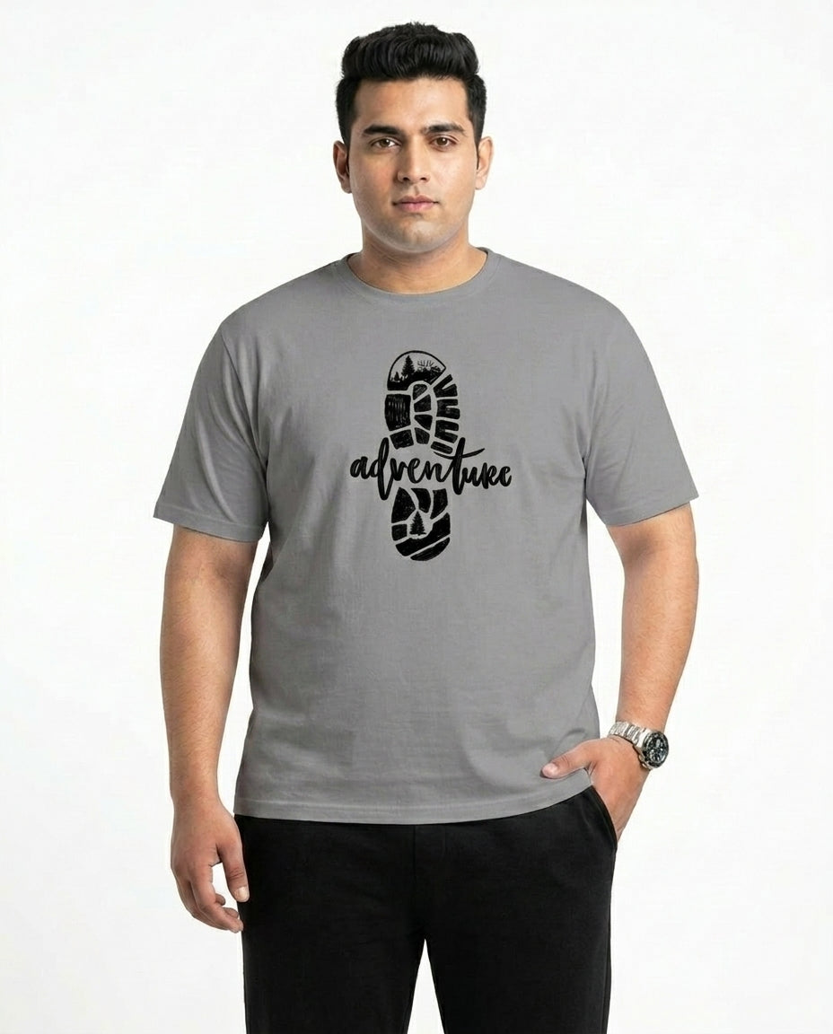 Adventure Plus Size Men Premium Tee