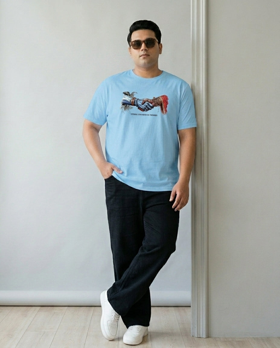 Eternal Love Plus Size Men Premium Tee