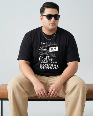 My Coffee Plus Size Men Premium Tee
