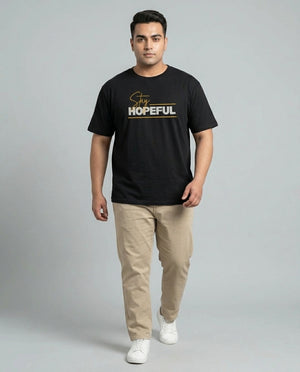 Stay Hopeful Plus Size Men Premium Tee