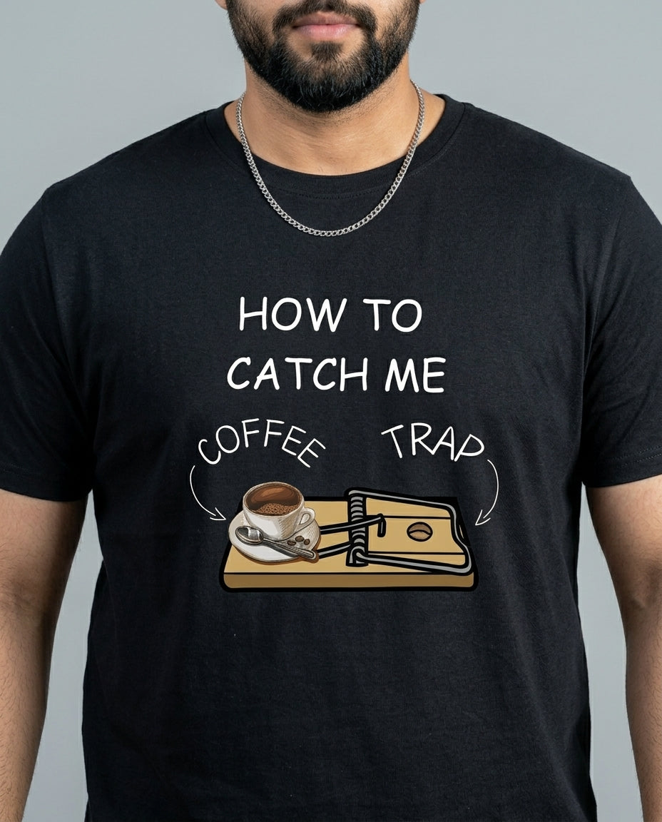 How To Catch me Plus Size Men Premium Tee