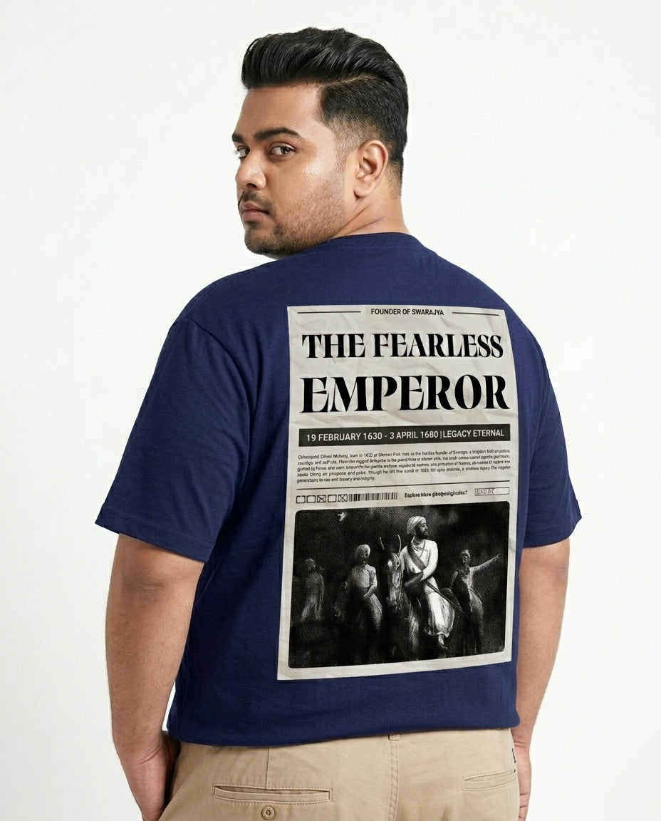 Fearless Emperor Plus Size Men Premium Tee