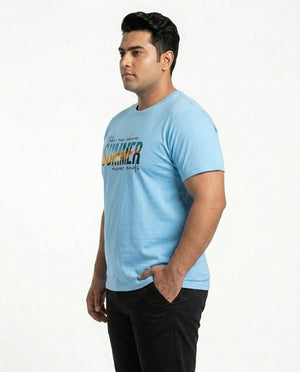 Take Me Where Summer Never Ends Plus Size Men Premium Tee