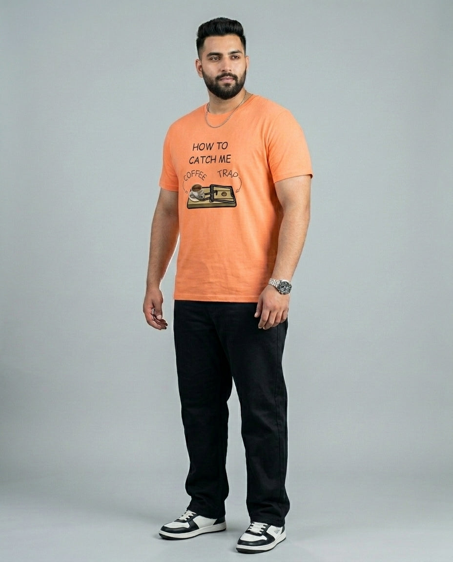 How To Catch me Plus Size Men Premium Tee