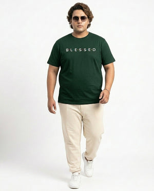 Blessed Plus Size Men Premium Tee